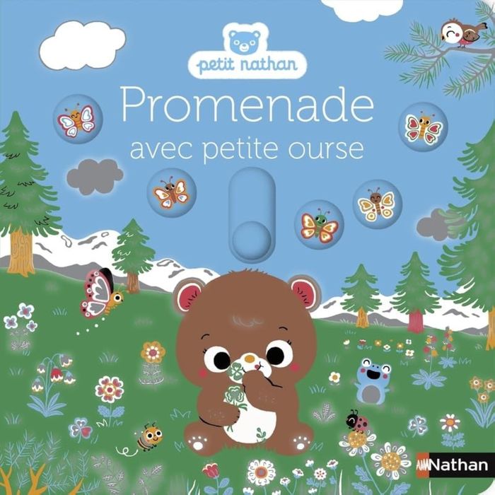 Couverture du livre « Promenade avec petite ourse » de Collectif, librairie Les Contes Infusés à Corte
