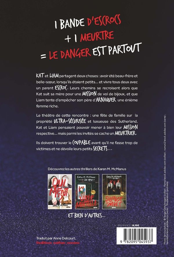Quatrième de couverture de « Tous des menteurs »