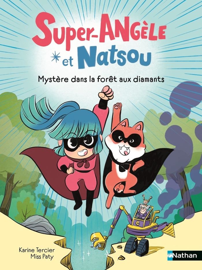 Couverture du livre « Mystère dans la forêt aux diamants » de Karine Tercier, librairie Les Contes Infusés à Corte