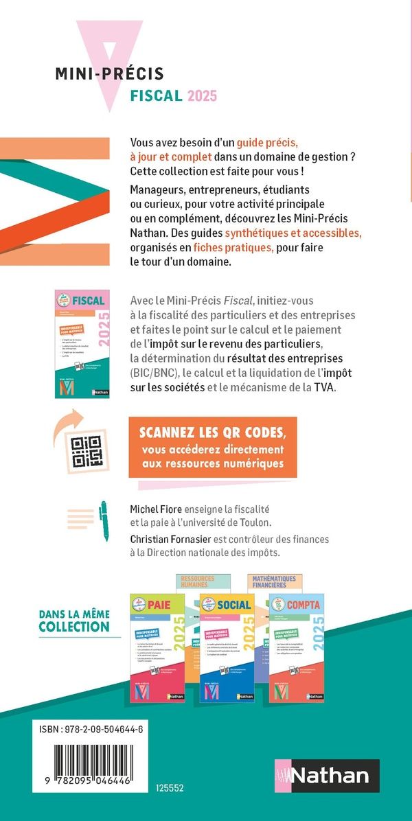 Quatrième de couverture de « Fiscal »