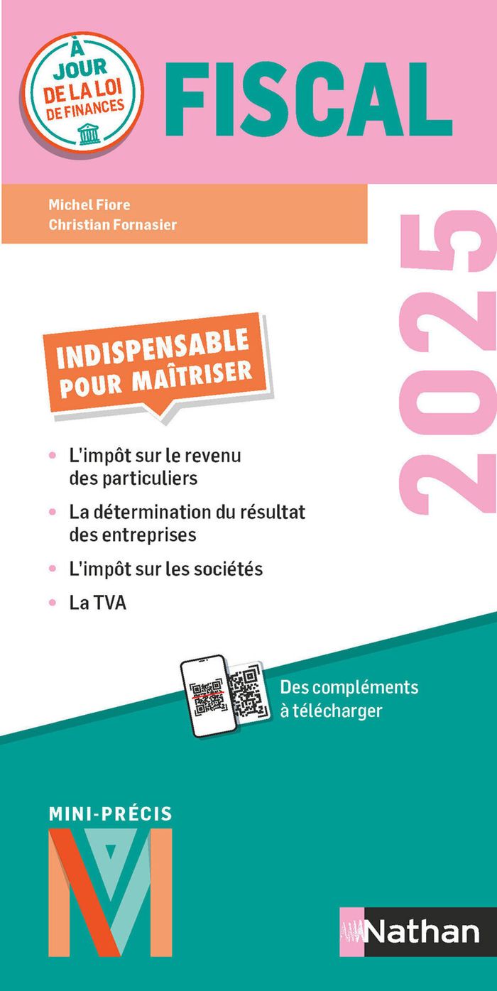 Couverture du livre « Fiscal » de Michel Fiore, librairie Les Contes Infusés à Corte