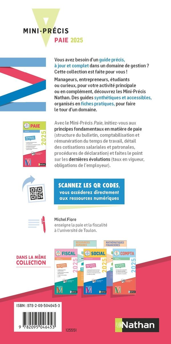 Quatrième de couverture de « Paie »