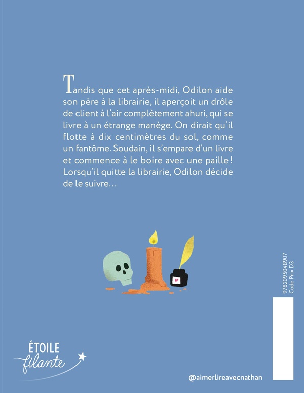 Quatrième de couverture de « Le buveur d'encre »