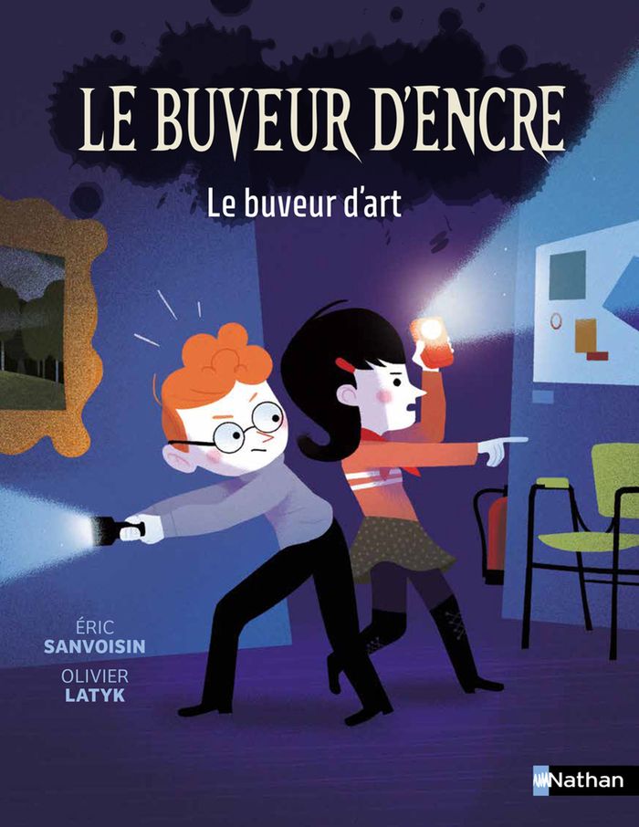 Couverture du livre « Le buveur d'art » de Éric Sanvoisin, librairie Les Contes Infusés à Corte