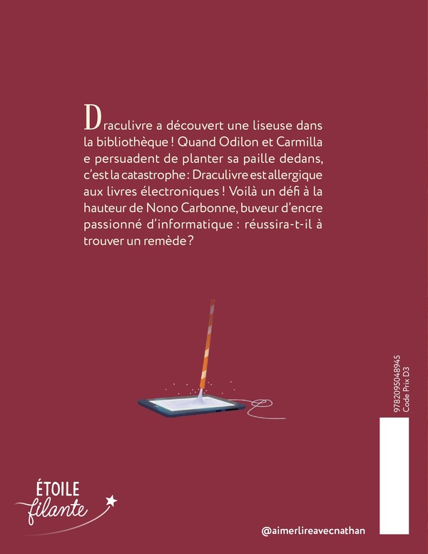 Quatrième de couverture de « Le buveur d'écrans »