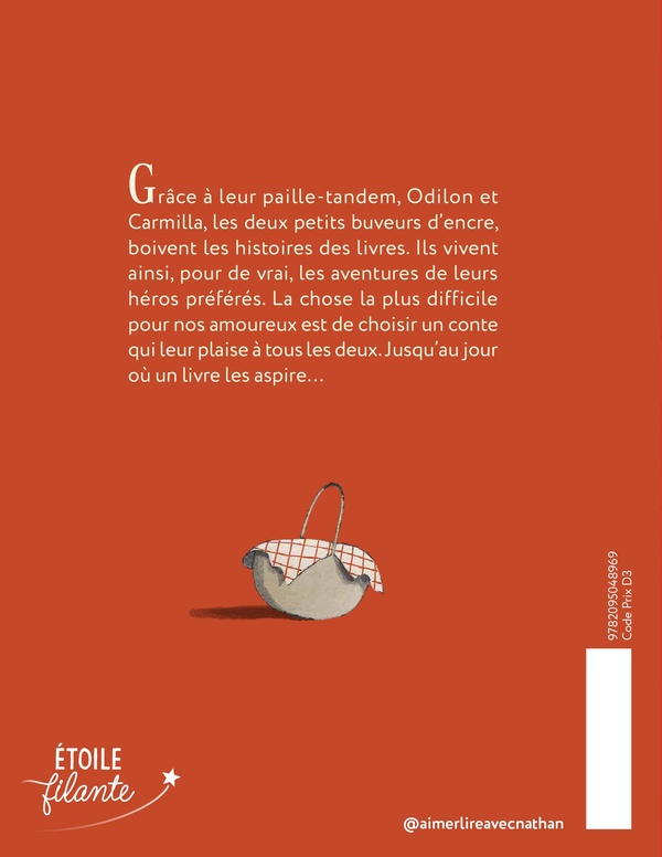 Quatrième de couverture de « Le petit buveur d'encre rouge »