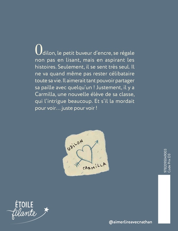 Quatrième de couverture de « Une paille pour deux »