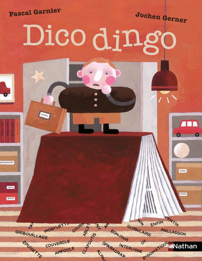 Couverture du livre « Dico dingo » de Pascal Garnier, librairie Les Contes Infusés à Corte