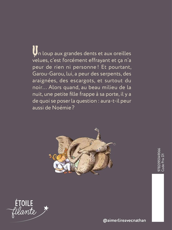 Quatrième de couverture de « Le loup qui avait peur de tout »