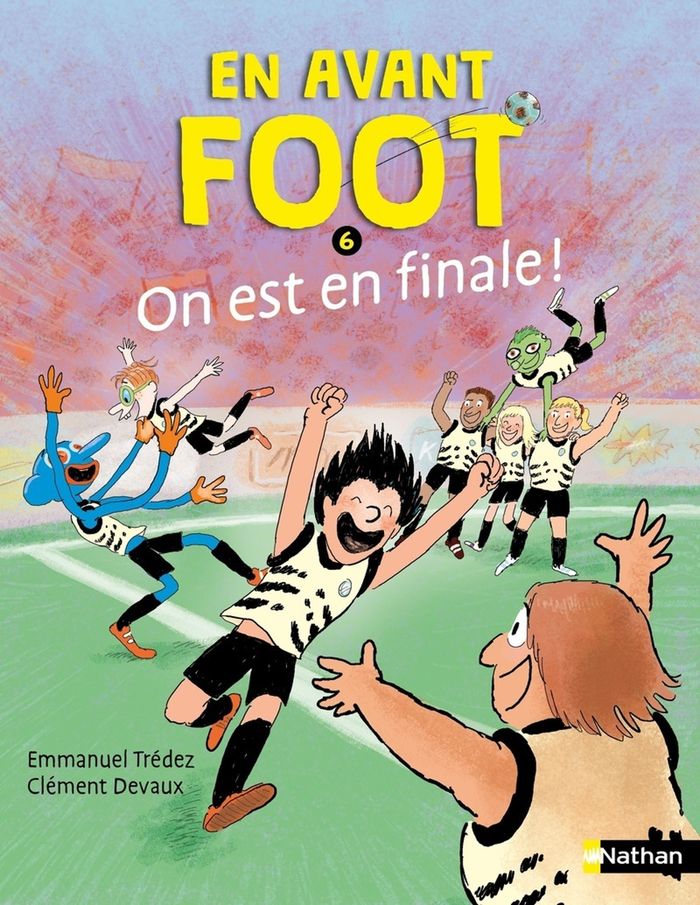 Couverture du livre « On est en finale ! », librairie Les Contes Infusés à Corte