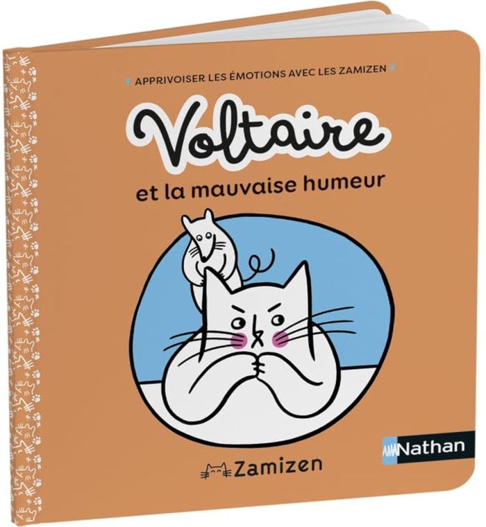 Couverture du livre « Voltaire et la mauvaise humeur » de Marc Singer, librairie Les Contes Infusés à Corte