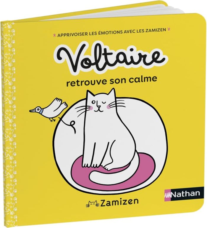 Couverture du livre « Voltaire retrouve son calme », librairie Les Contes Infusés à Corte