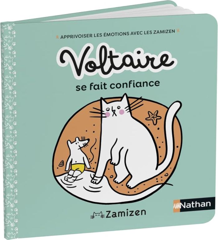 Couverture du livre « Voltaire se fait confiance » de Marc Singer, librairie Les Contes Infusés à Corte