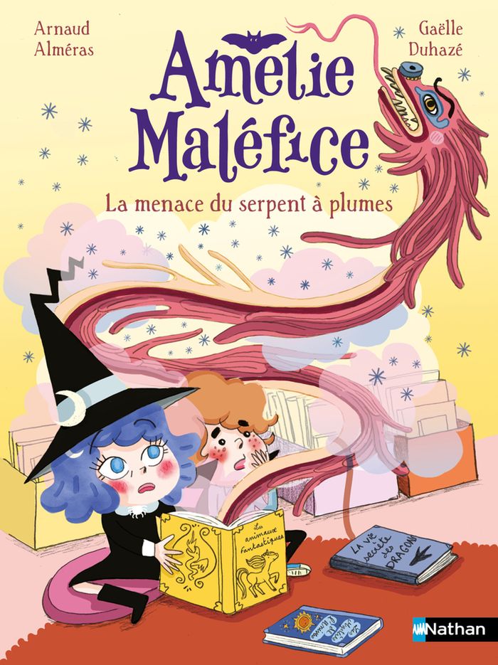 Couverture du livre « La menace du serpent à plumes » de Arnaud Alméras, librairie Les Contes Infusés à Corte