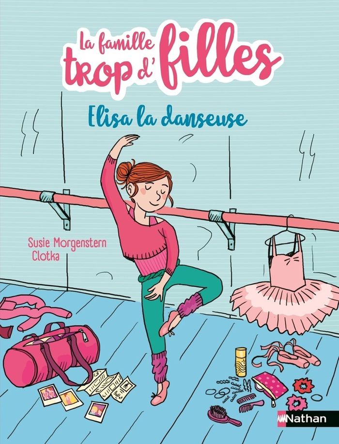 Couverture du livre « Elisa la danseuse » de Susie Morgenstern, librairie Les Contes Infusés à Corte