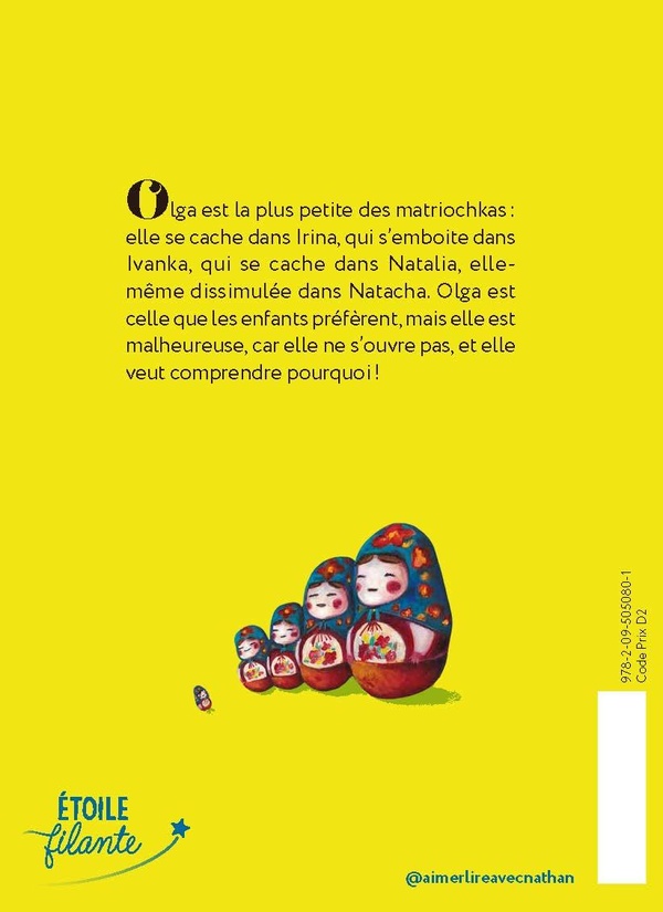 Quatrième de couverture de « Olga la petite matriochka »