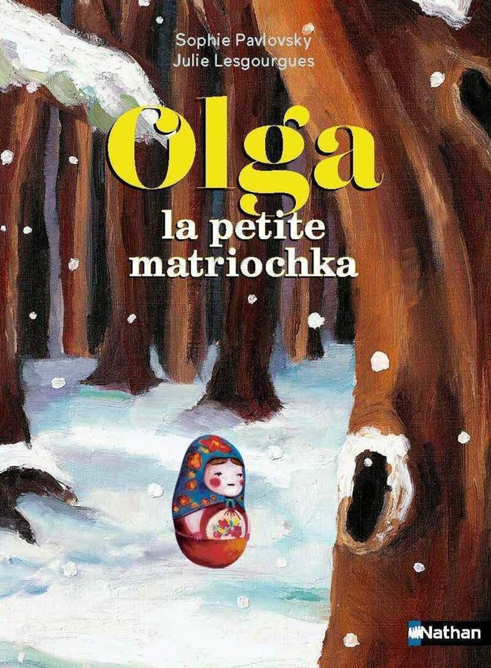 Couverture du livre « Olga la petite matriochka », librairie Les Contes Infusés à Corte