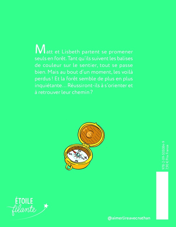 Quatrième de couverture de « Perdus dans la forêt »