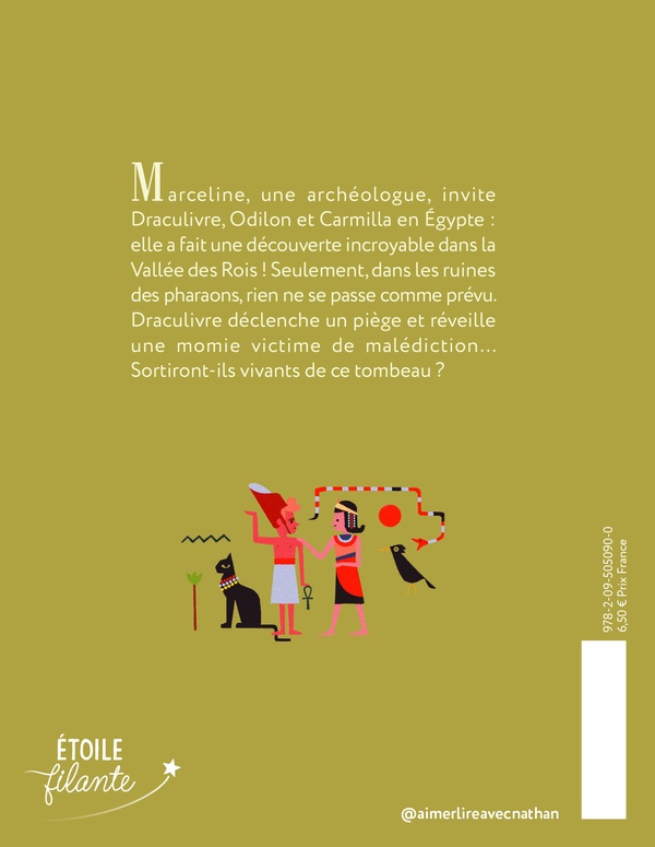 Quatrième de couverture de « Le buveur de hiéroglyphes »