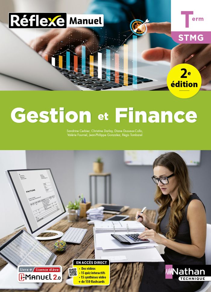 Couverture du livre « Gestion et finance : Term STMG », librairie Les Contes Infusés à Corte