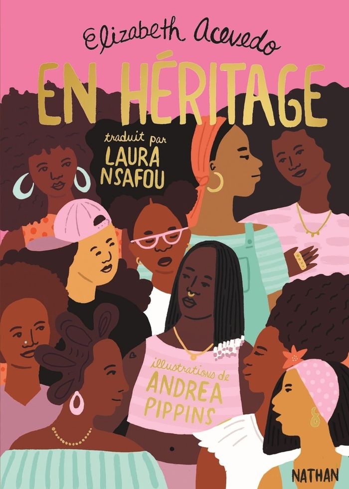 Couverture du livre « En héritage » de Elizabeth Acevedo, librairie Les Contes Infusés à Corte