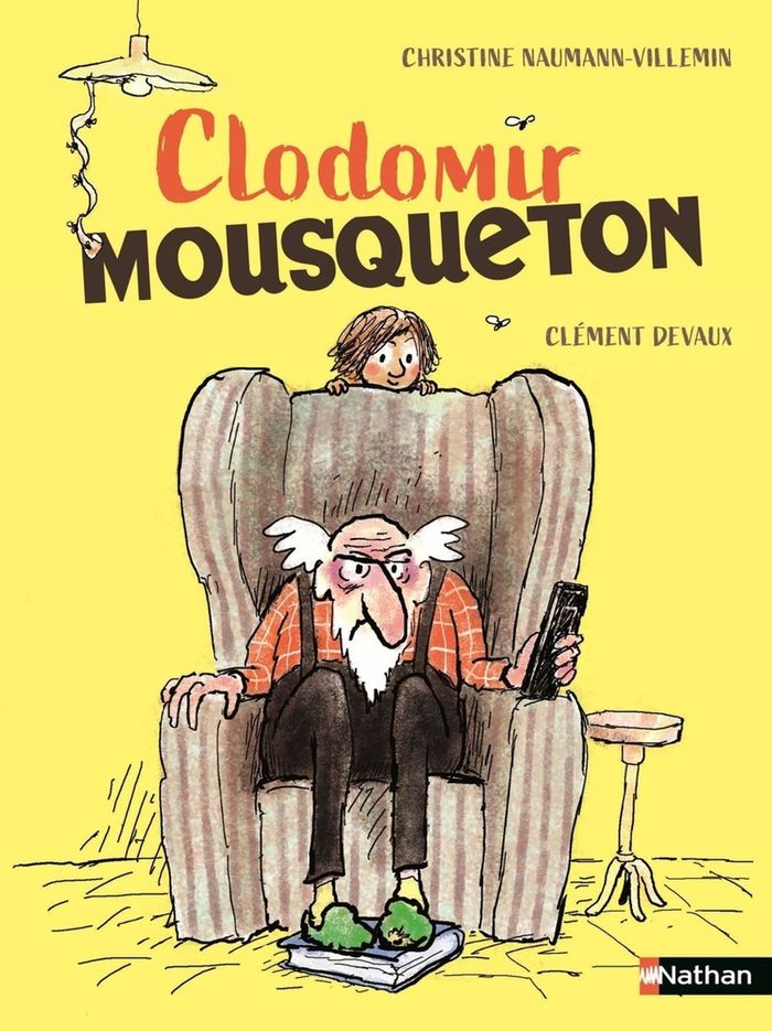 Couverture du livre « Clodomir Mousqueton » de Christine Naumann-Villemin, librairie Les Contes Infusés à Corte