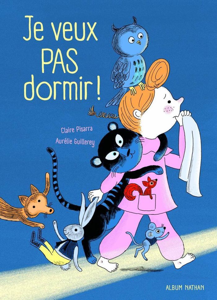 Couverture du livre « Je veux pas dormir ! » de Claire Pisarra, librairie Les Contes Infusés à Corte