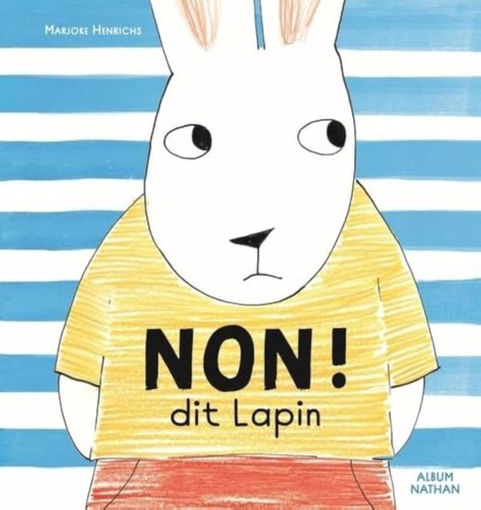 Couverture du livre « Non ! dit Lapin », librairie Les Contes Infusés à Corte