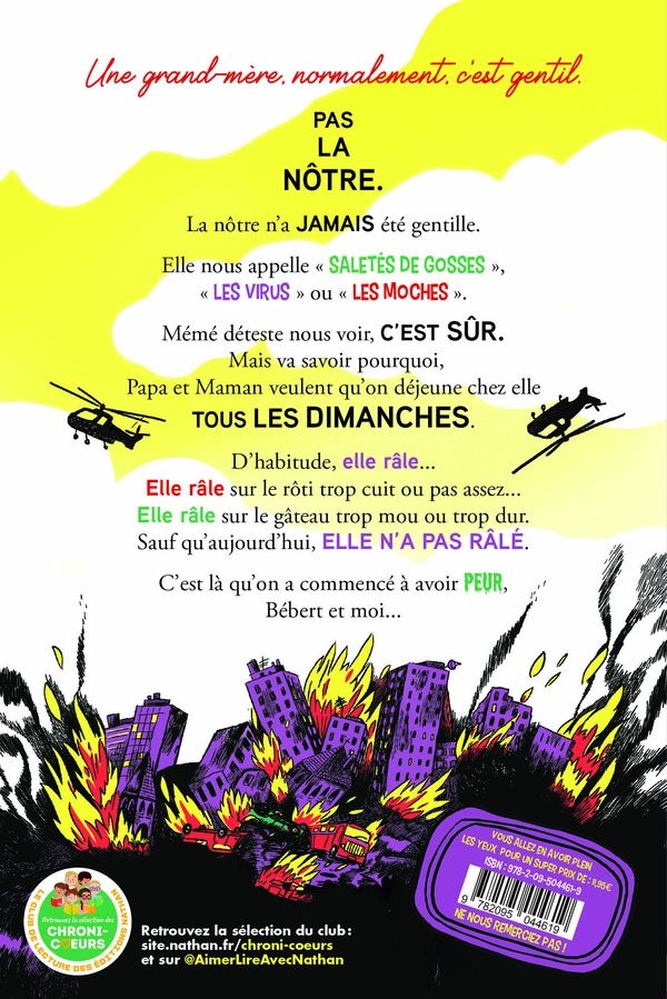 Quatrième de couverture de « Qui a détraqué mémé ? »
