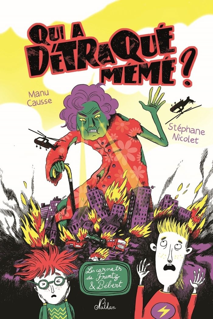 Couverture du livre « Qui a détraqué mémé ? », librairie Les Contes Infusés à Corte