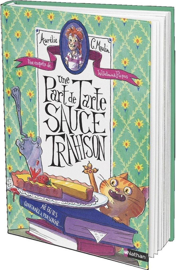 Couverture du livre « Une part de tarte sauce trahison », librairie Les Contes Infusés à Corte