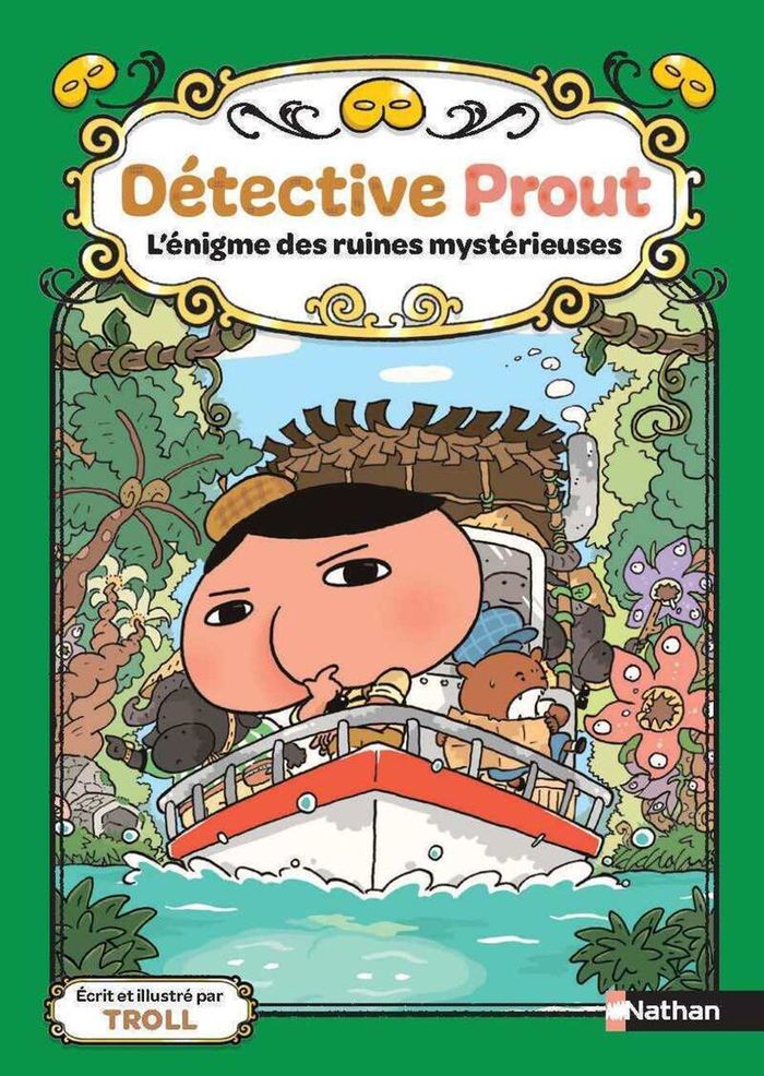 Couverture du livre « L'énigme des ruines mystérieuses » de Troll, librairie Les Contes Infusés à Corte