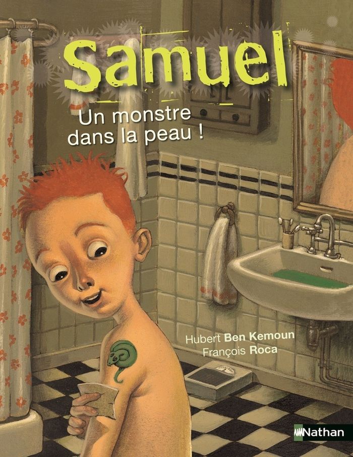Couverture du livre « Samuel : Un monstre dans la peau ! » de Hubert Ben Kemoun, librairie Les Contes Infusés à Corte