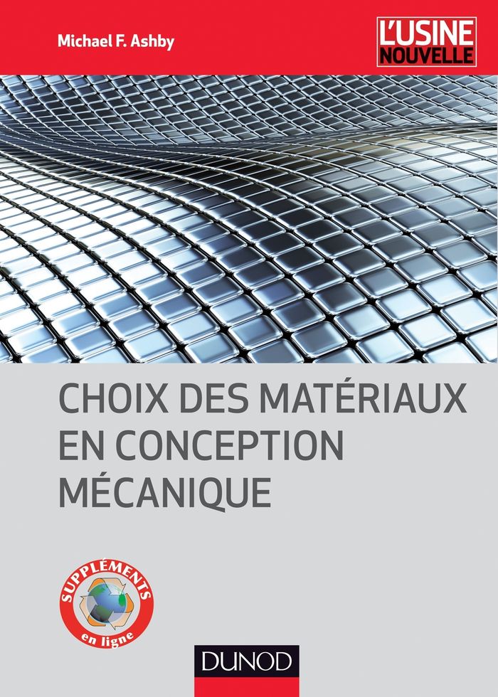 Couverture du livre « CHOIX DES MATERIAUX EN CONCEPTION MECANIQUE NP » de Ashby Michael F., librairie Les Contes Infusés à Corte