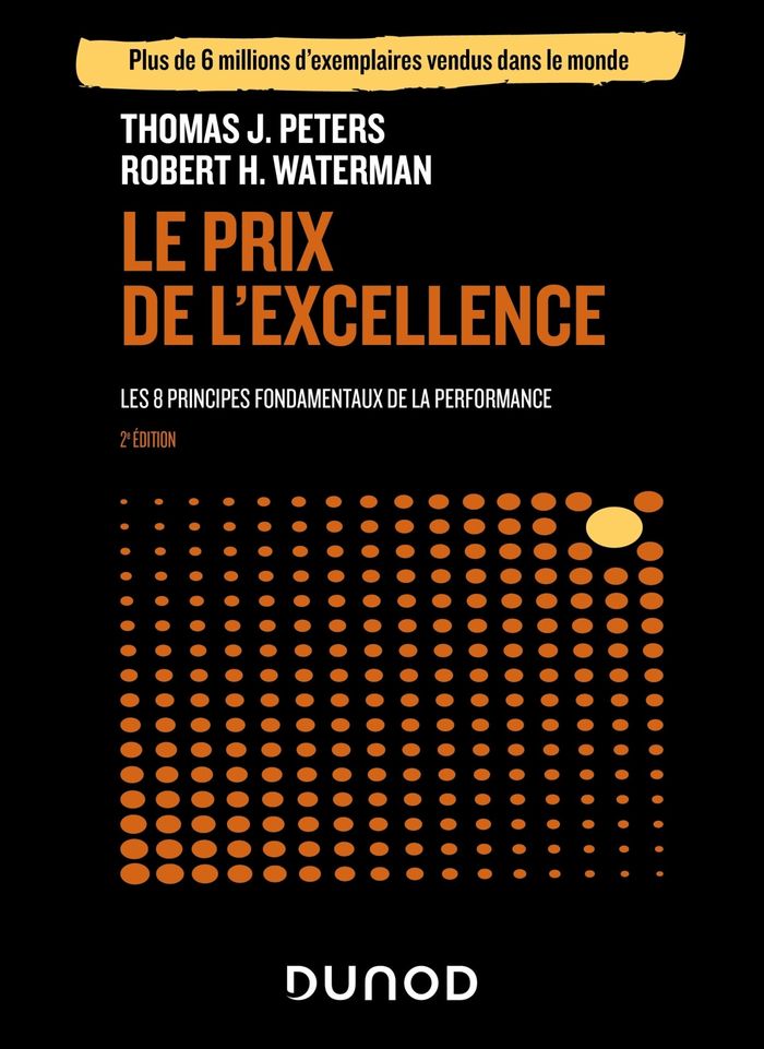 Couverture du livre « Le prix de l'excellence : les 8 principes fondamentaux de la performance » de Tom Peters, librairie Les Contes Infusés à Corte