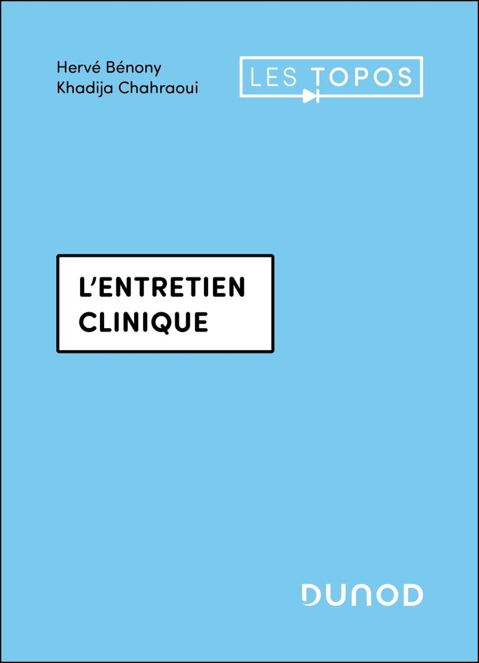 Couverture du livre « L'entretien clinique » de Hervé Bénony, librairie Les Contes Infusés à Corte