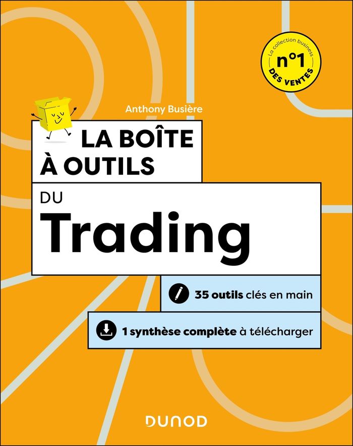 Couverture du livre « La boîte à outils du trading », librairie Les Contes Infusés à Corte