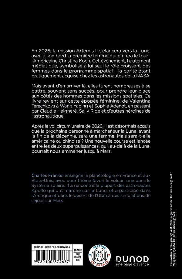 Quatrième de couverture de « Une femme sur la Lune »