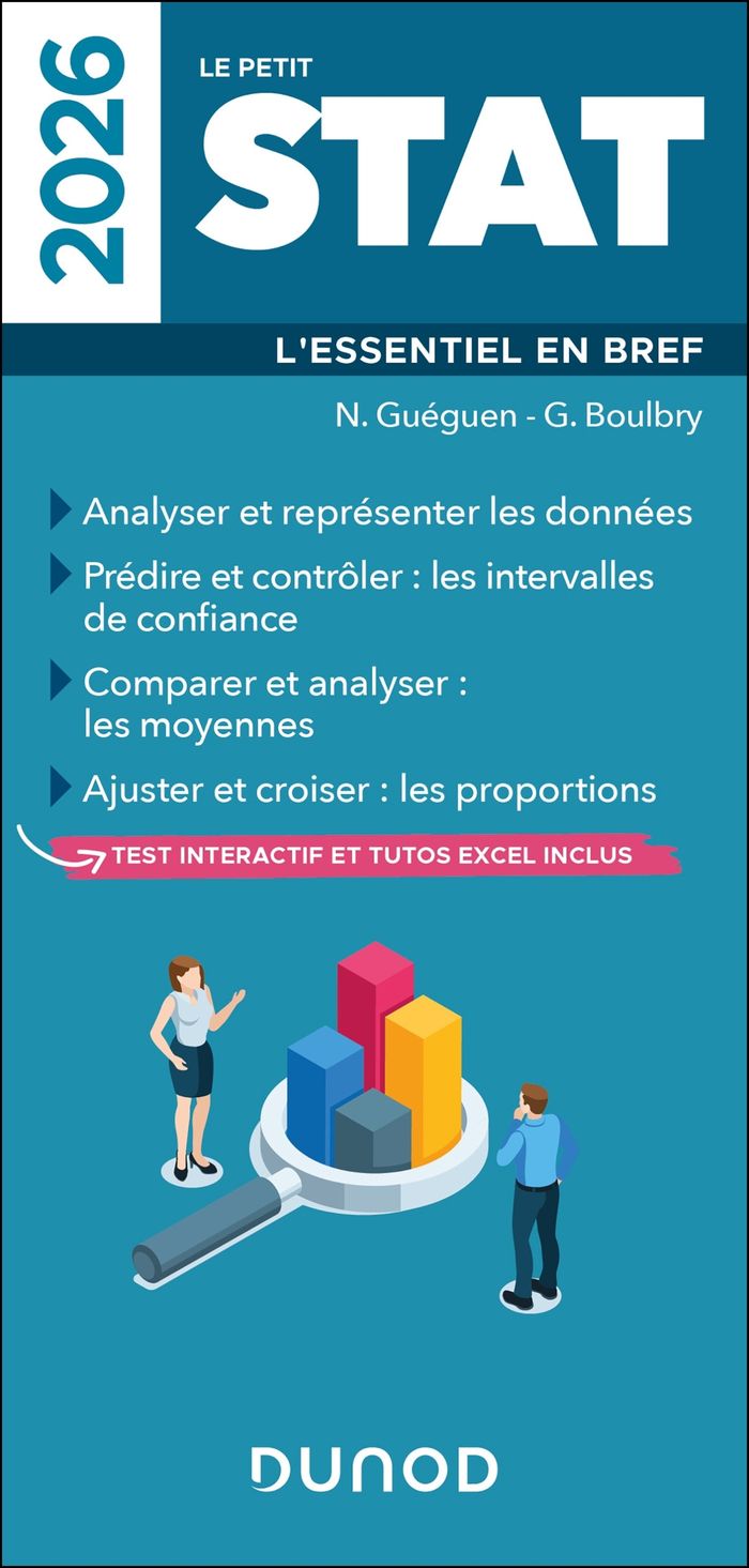 Couverture du livre « Le petit Stat 2026 : l'essentiel en bref », librairie Les Contes Infusés à Corte