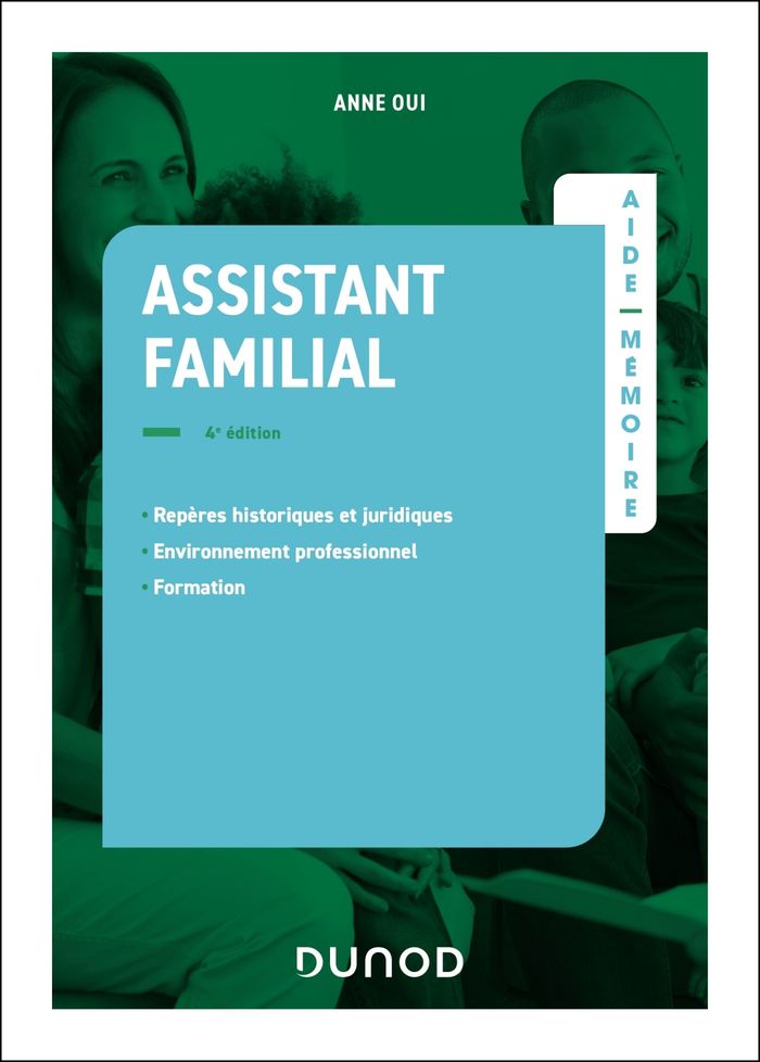 Couverture du livre « Assistant familial », librairie Les Contes Infusés à Corte
