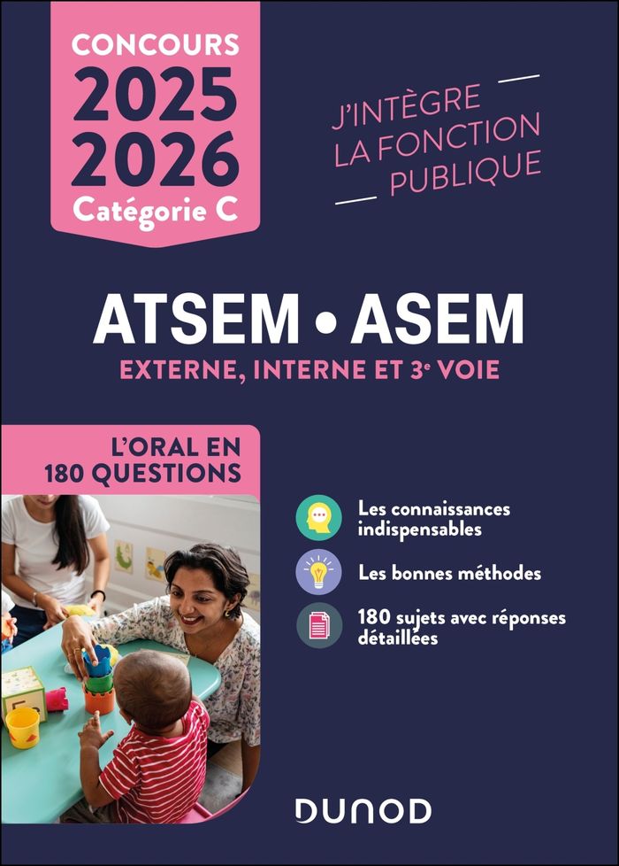 Couverture du livre « ATSEM-ASEM : externe, interne et 3e voie » de Corinne Pelletier, librairie Les Contes Infusés à Corte