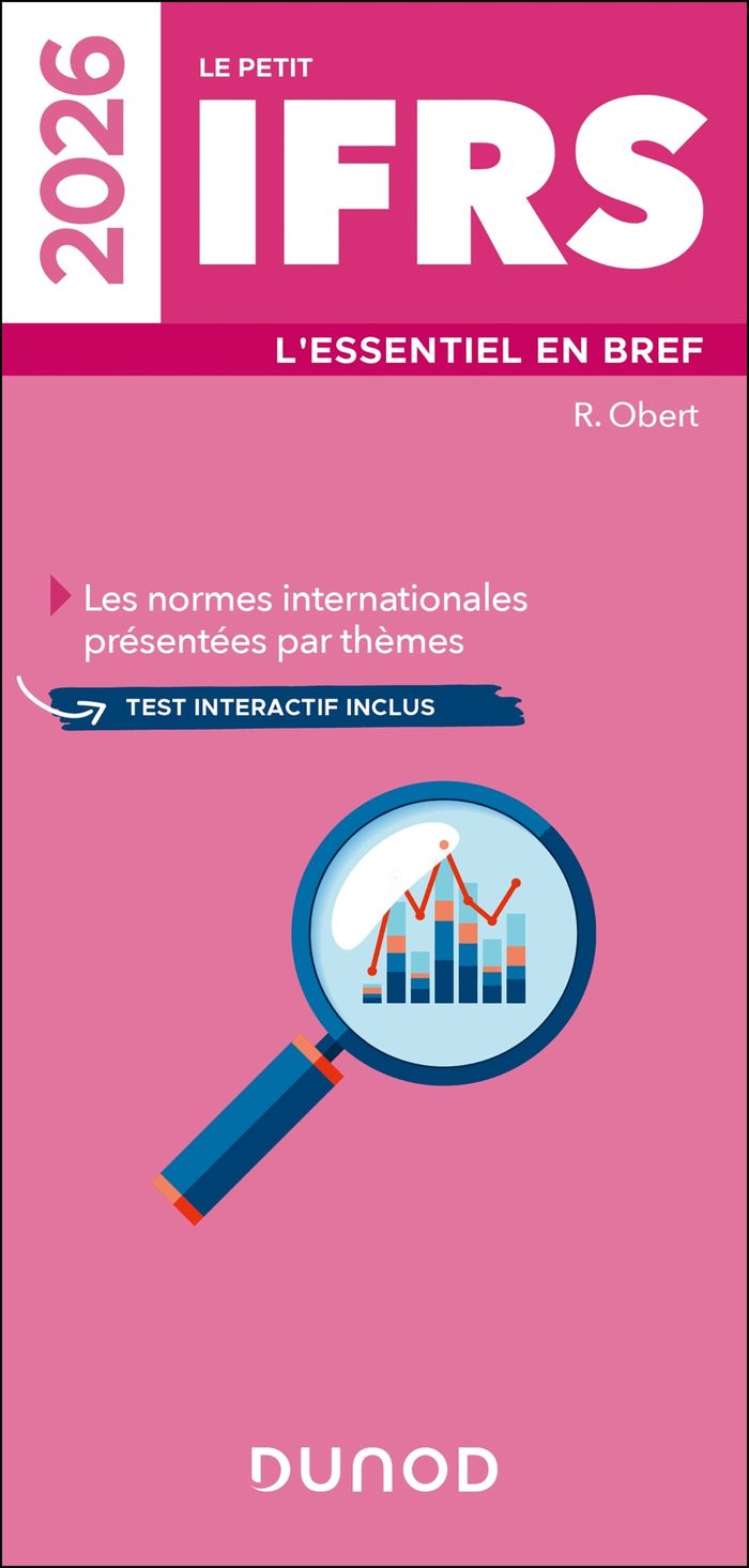 Couverture du livre « Le petit IFRS : l'essentiel en bref » de Robert Obert, librairie Les Contes Infusés à Corte
