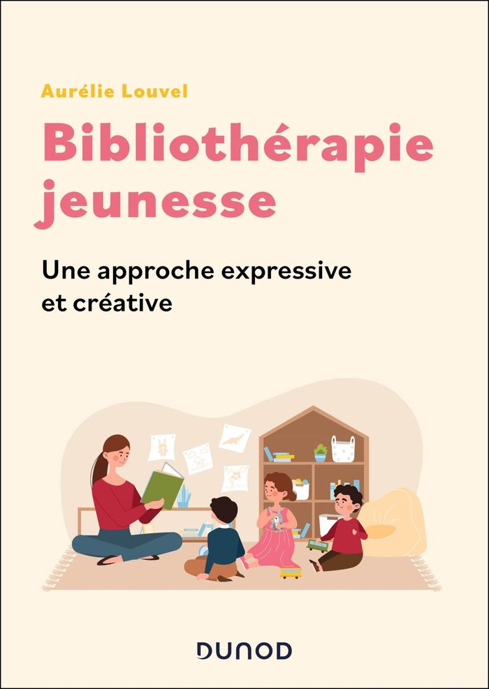 Couverture du livre « Bibliothérapie jeunesse : une approche expressive et créative », librairie Les Contes Infusés à Corte