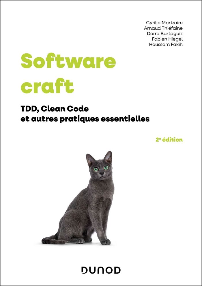 Couverture du livre « Software craft : TDD, clean code et autres pratiques essentielles », librairie Les Contes Infusés à Corte