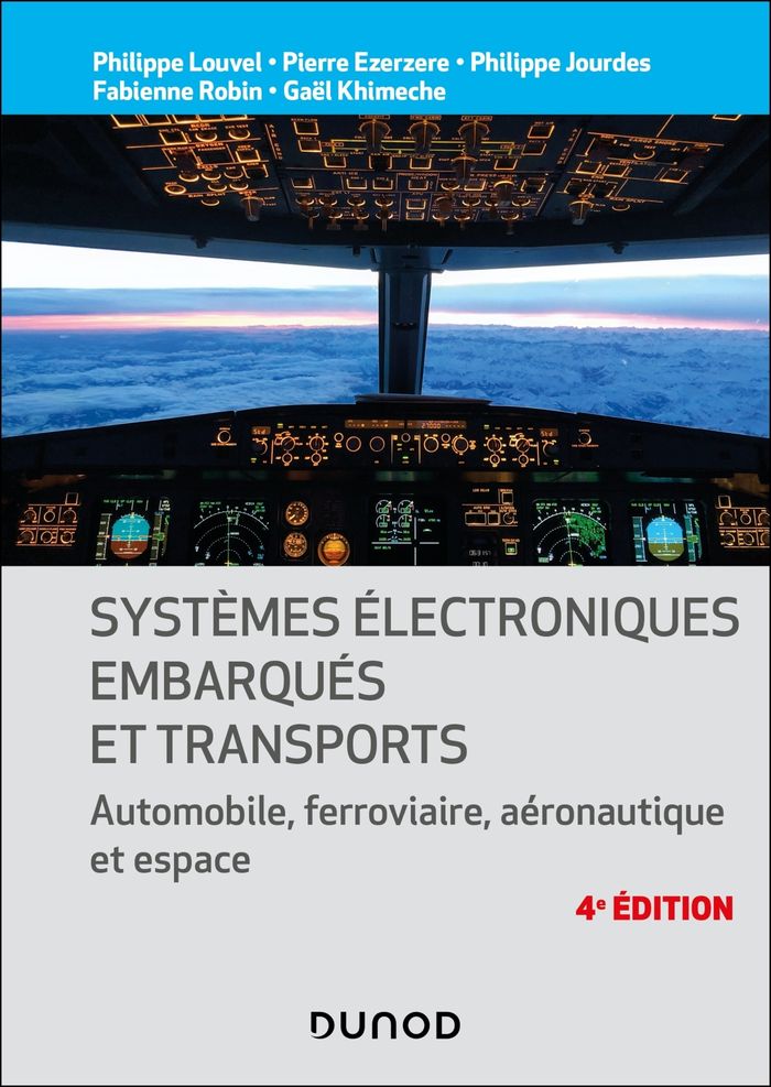 Couverture du livre « Systèmes électroniques embarqués et transports : automobile, ferroviaire, aéronautique et espace », librairie Les Contes Infusés à Corte