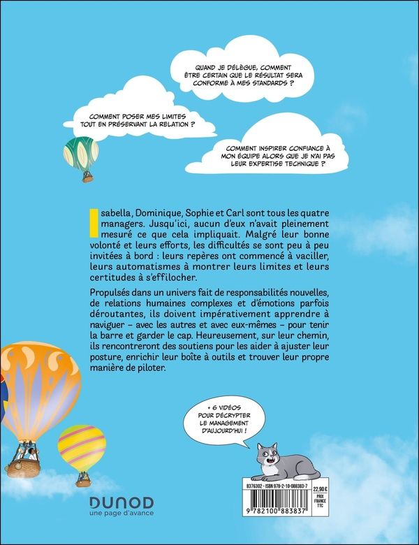 Quatrième de couverture de « Le manager alchimiste : la BD qui donne envie d'être manager ! »
