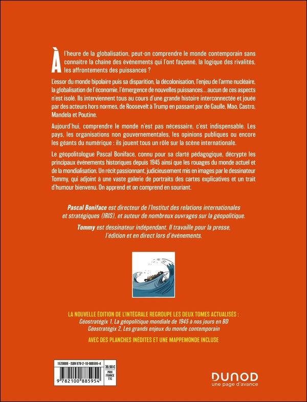 Quatrième de couverture de « Géostratégix : l'intégrale »