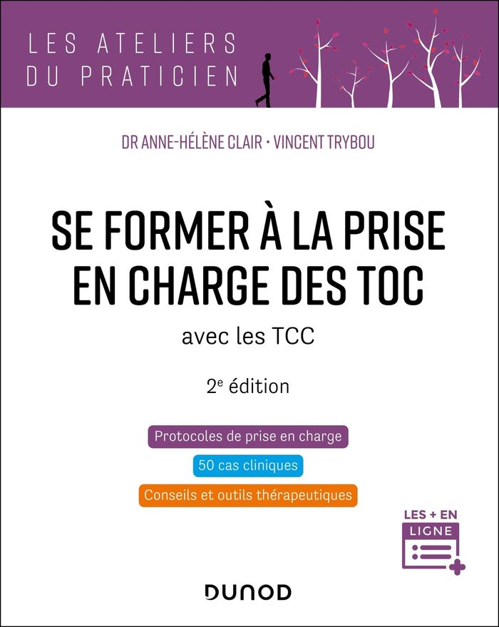 Couverture du livre « Se former à la prise en charge des TOC : avec les TCC » de Anne-Hélène Clair, librairie Les Contes Infusés à Corte