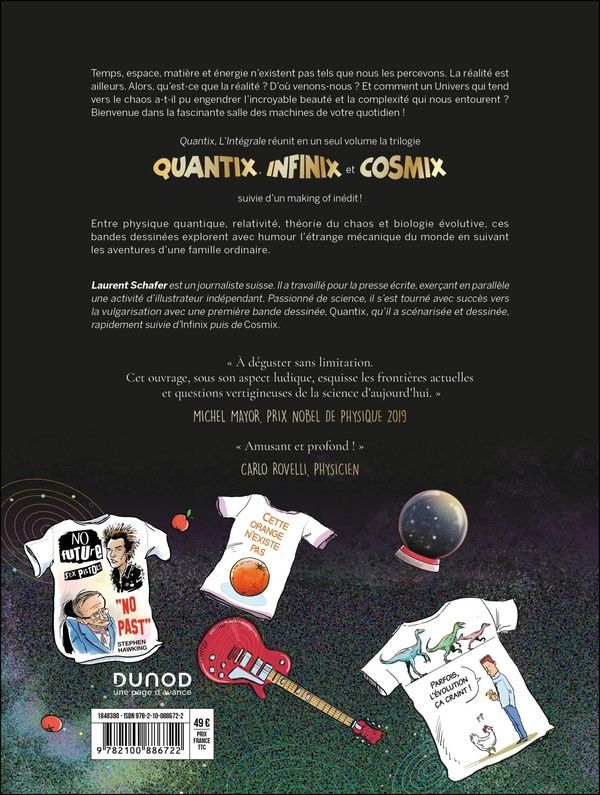 Quatrième de couverture de « Quantix : l'intégrale »