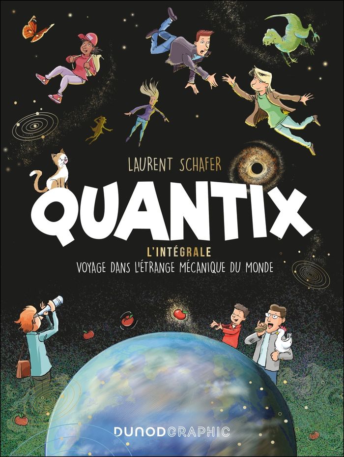 Couverture du livre « Quantix : l'intégrale » de Laurent Schafer, librairie Les Contes Infusés à Corte